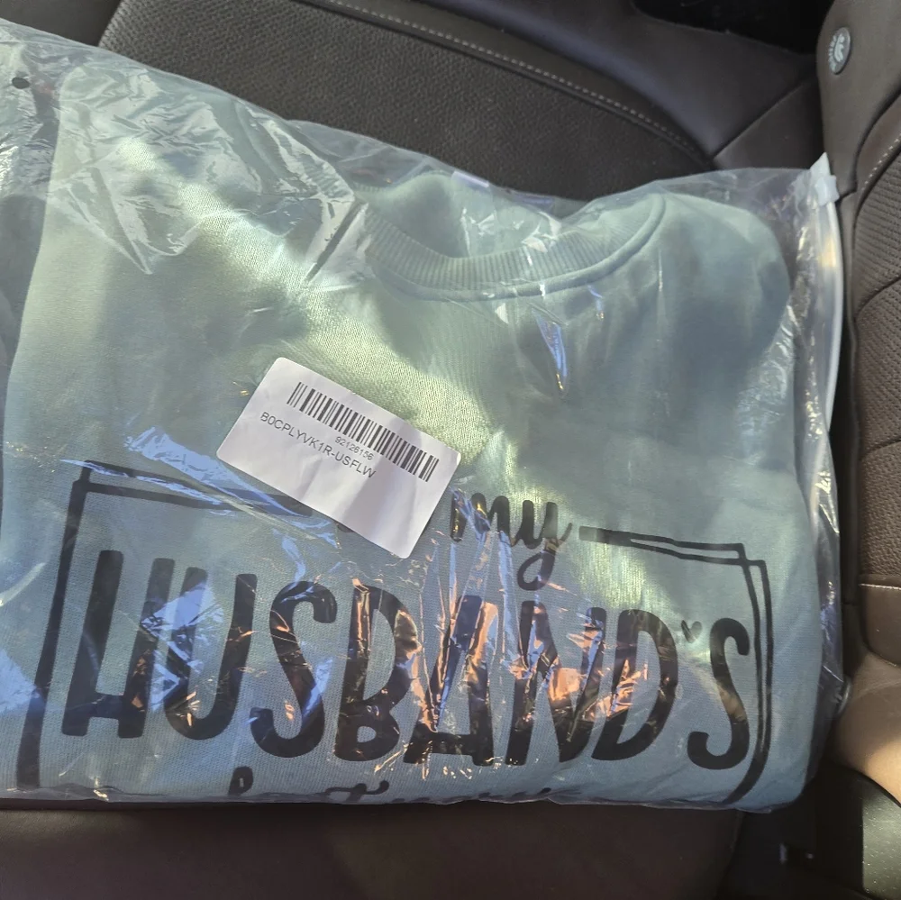 NEW Sarcastic Wife Pullover Sweatshirt - Picture 3 of 3